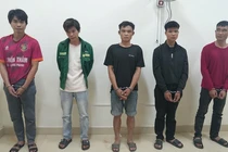 Bắt nhóm đối tượng cướp giật tài sản của người đi đường