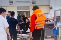 Kịp thời đưa cháu bé nguy kịch đi cấp cứu trong bão số 5