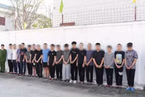  Xử lý nhóm thanh thiếu niên lạng lách, mang hung khí gây rối trật tự ở Nghệ An