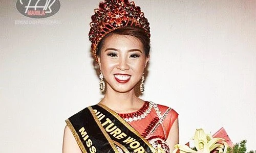 Nhan sắc Việt đăng quang HH văn hóa thế giới tại Philippines