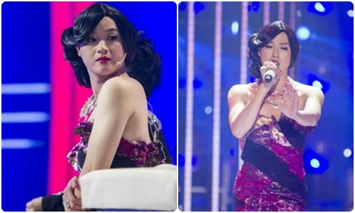 Thanh Duy đóng giả Lệ Quyên xinh đẹp ngỡ ngàng