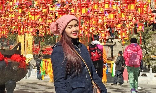 “Gái một con” Ngọc Anh một mình du lịch châu Á