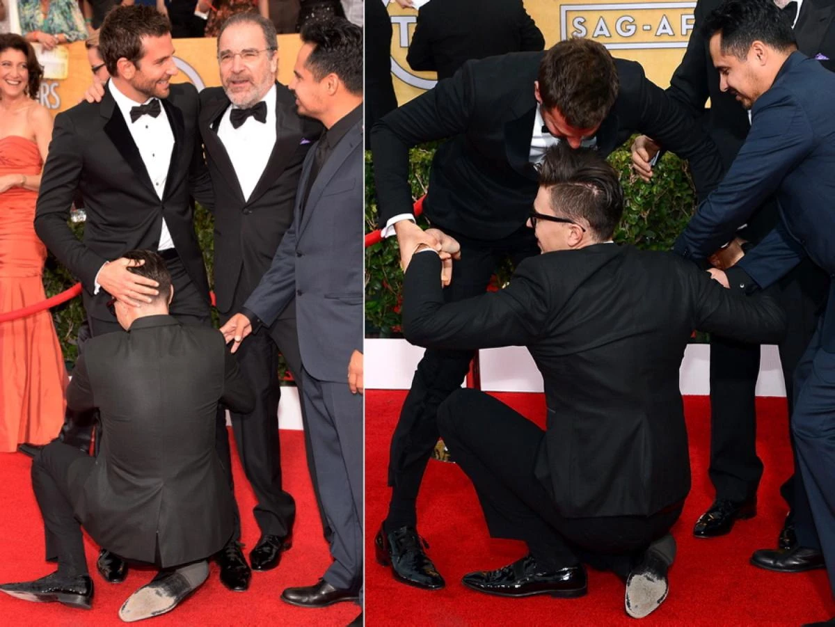 Chộp những khoảnh khắc cười té ghế tại SAG Awards.