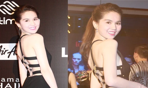 Ngọc Trinh đẹp hút mắt với vòng eo con kiến