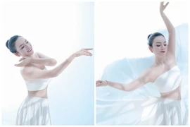 Ca sĩ Tân Nhàn khoe sắc vóc gợi cảm đón tuổi mới