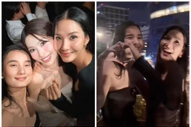 Hoàng Thùy - Lê Thúy chia sẻ về việc làm lành khi dự đám cưới Quỳnh Châu