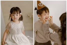 Con gái Trương Mỹ Nhân xinh như thiên thần đón tuổi mới