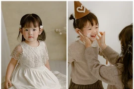 Con gái Trương Mỹ Nhân xinh như thiên thần đón tuổi mới