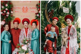 Những khoảnh khắc đẹp trong lễ vu quy của Tuệ Như - Hồ Quang Hiếu