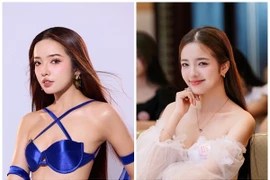 Thanh Bình khoe ảnh áo tắm trước chung kết Hoa hậu Việt Nam