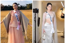 Phong cách thời trang đối lập giữa Hương Giang - Kiều Duy