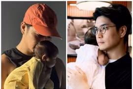 Ngô Thanh Vân - Huy Trần khéo giấu mặt con gái đầu lòng