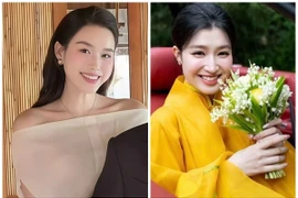 Sao Việt mừng Á hậu Phương Nhi lên xe hoa