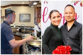 Ca sĩ Hồng Ngọc khoe chồng giỏi nấu ăn