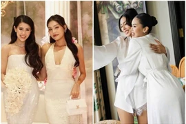 Á hậu Thảo Nhi Lê thân thiết với Tiên Nguyễn