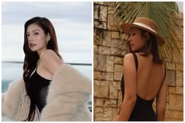 Chúng Huyền Thanh khoe vẻ gợi cảm với bikini