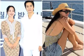 Bạn gái màn ảnh của Song Seung Hun khoe dáng nuột nà với bikini ở tuổi U60