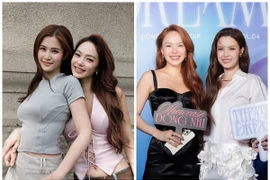 Tình bạn đẹp giữa Minh Hằng - Đông Nhi 