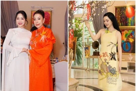 Giáng My trang trí biệt thự 1.000m², mở tiệc mời bạn bè