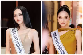 Hương Giang khoe nhan sắc ‘bừng sáng’ ở Miss Universe 2025