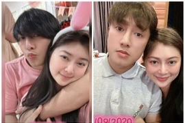 Thanh Trúc tình tứ bên Châu Khải Phong dịp sinh nhật