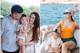 "Phú bà" Minh Hằng cùng chồng đại gia và con trai nghỉ dưỡng sang chảnh
