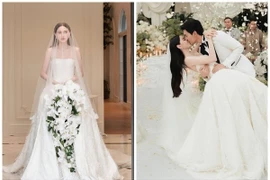 Hôn lễ cổ tích của Mai Davika và Ter Chantavit khiến fans thích mê