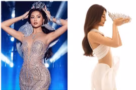 Xuân Hạnh khoe dáng gợi cảm trước khi chuyển giao vương miện