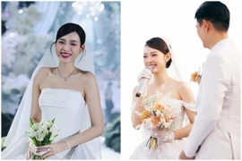 Lễ cưới hỏi siêu sang của Đỗ Thị Hà và loạt sao Việt