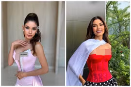 Đối thủ Ý Nhi chuộng váy áo táo bạo ở Miss World 2025