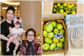 Mẹ chồng cũ gửi quà cho Nhật Kim Anh và con gái