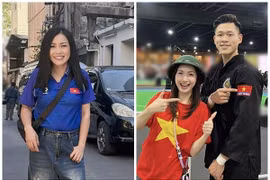 Hòa Minzy - Phương Thanh cổ vũ thể thao Việt Nam ở SEA Games 33