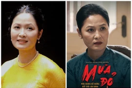 Nhan sắc mặn mà của Đinh Thị Thúy Hà “Mưa đỏ”