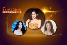[INFOGRAPHIC] Top 3 Hoa hậu Việt Nam 2020 giờ ra sao?
