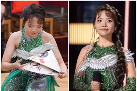 Phương Mỹ Chi tặng nón lá cho thí sinh ở Sing! Asia 2025