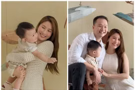 Diễn viên Diễm My 9x khoe con trai đáng yêu