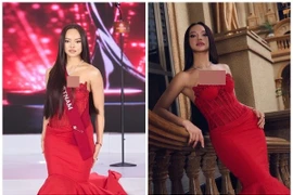 Mai Ngô khoe vẻ gợi cảm sắc sảo khi nhập cuộc Miss Charm 2025