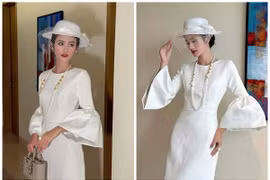 Ý Nhi mặc như quý cô, liên tục trượt giải phụ ở Miss World