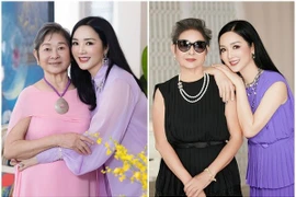 Mẹ ruột Hoa hậu Giáng My sang trọng, quý phái 