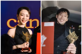Thu Trang - Tuấn Trần nói gì khi đoạt giải ở Cánh Diều Vàng 2025?
