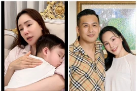 Đời thường của Hồ Quỳnh Hương bên chồng con