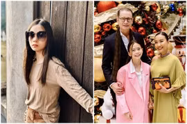 Con gái Đoan Trang gây chú ý với vẻ đẹp lai, giỏi ngoại ngữ