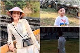 Hòa Minzy – Văn Cương cùng bé Bo du lịch Huế, lưu giữ khoảnh khắc ngọt ngào