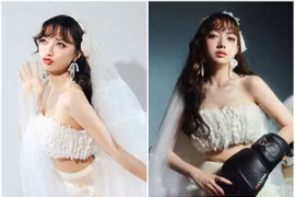 Xuân Nghi khoe ảnh cô dâu cá tính sau màn cầu hôn