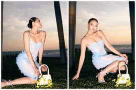 Á hậu Mai Ngô khoe vẻ quyến rũ với váy bó sát bó sát