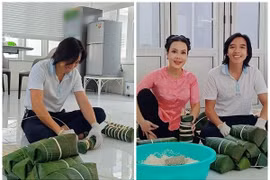 Sinh nhật đặc biệt của Hoài Phương bên Việt Hương