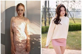 Diễn viên Thùy Anh mặc gợi cảm, thanh lịch hút mắt nhìn