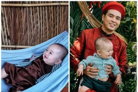 Con trai đáng yêu vô đối của Hồ Quang Hiếu và Tuệ Như