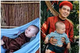 Con trai đáng yêu vô đối của Hồ Quang Hiếu và Tuệ Như