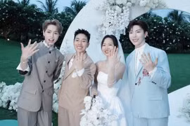 Nhiều sao Việt dự đám cưới nhạc sĩ Kai Đinh